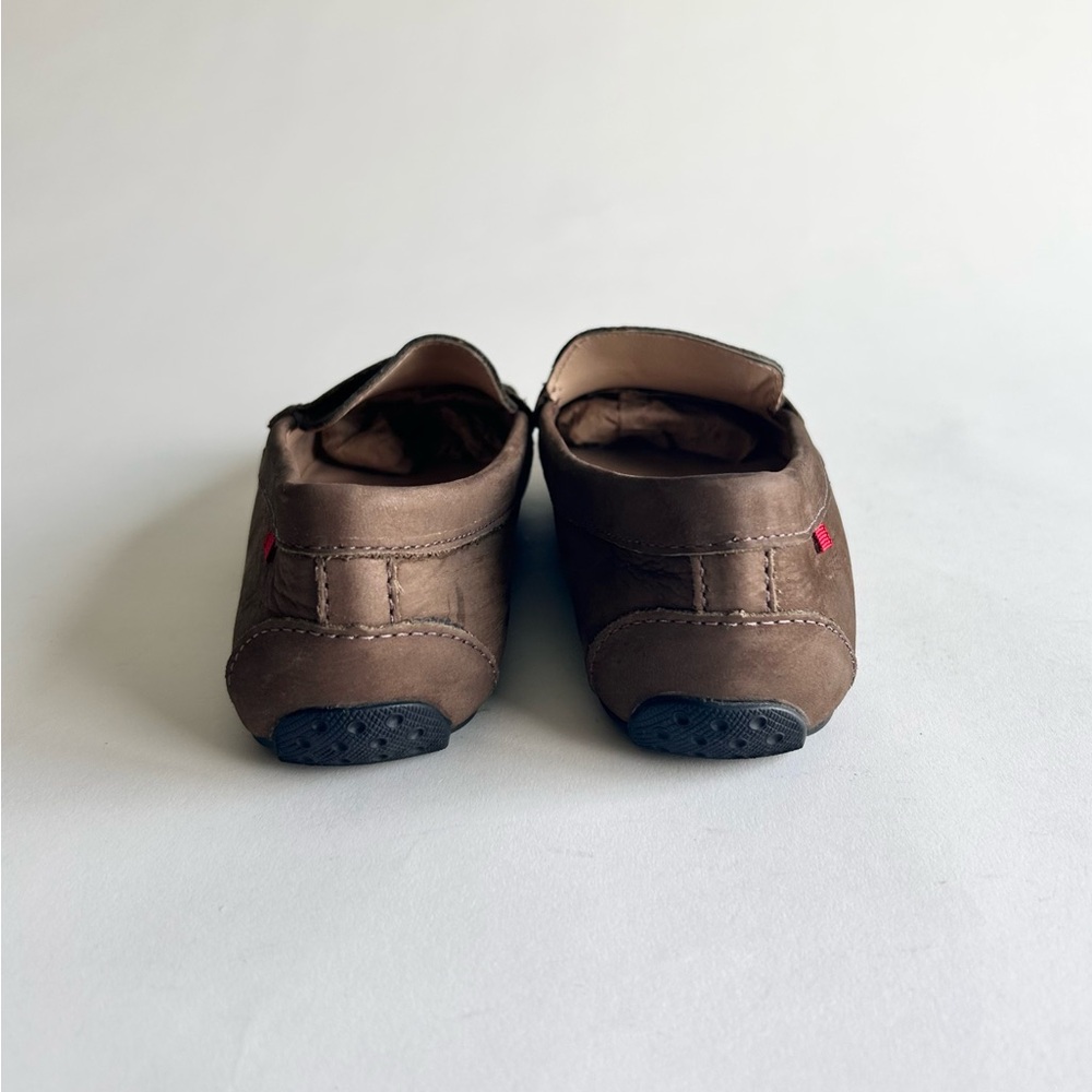 Marc Joseph Brown Suede Penny Loafers - Picture 10 of 16